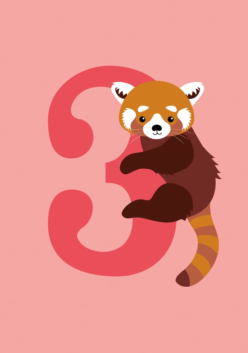 3 år Krammeglad panda