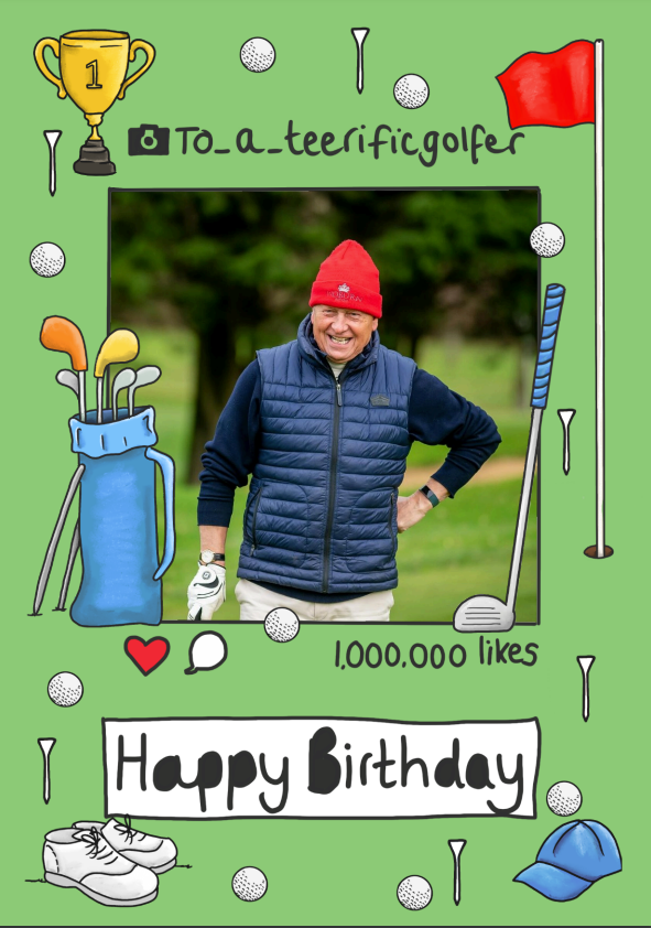 Happy Birthday – To a teerific golfer