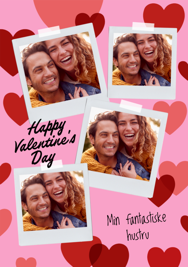 Happy Valentine - Til min hustru