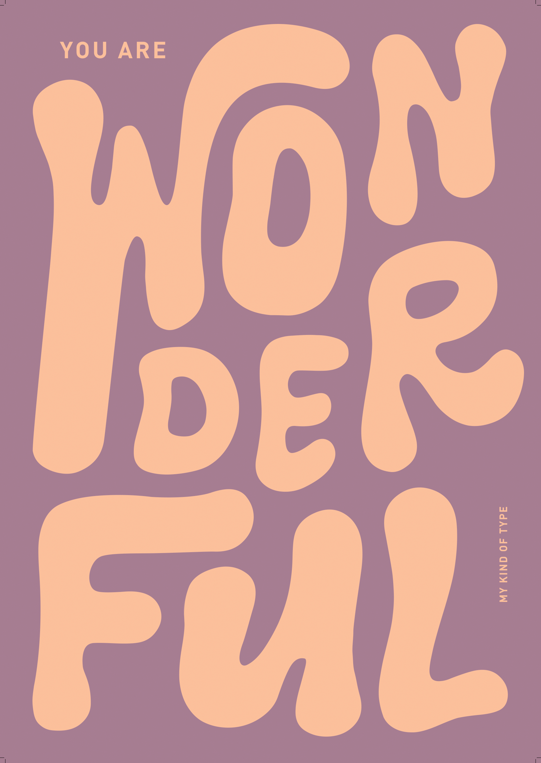 You are wonderful