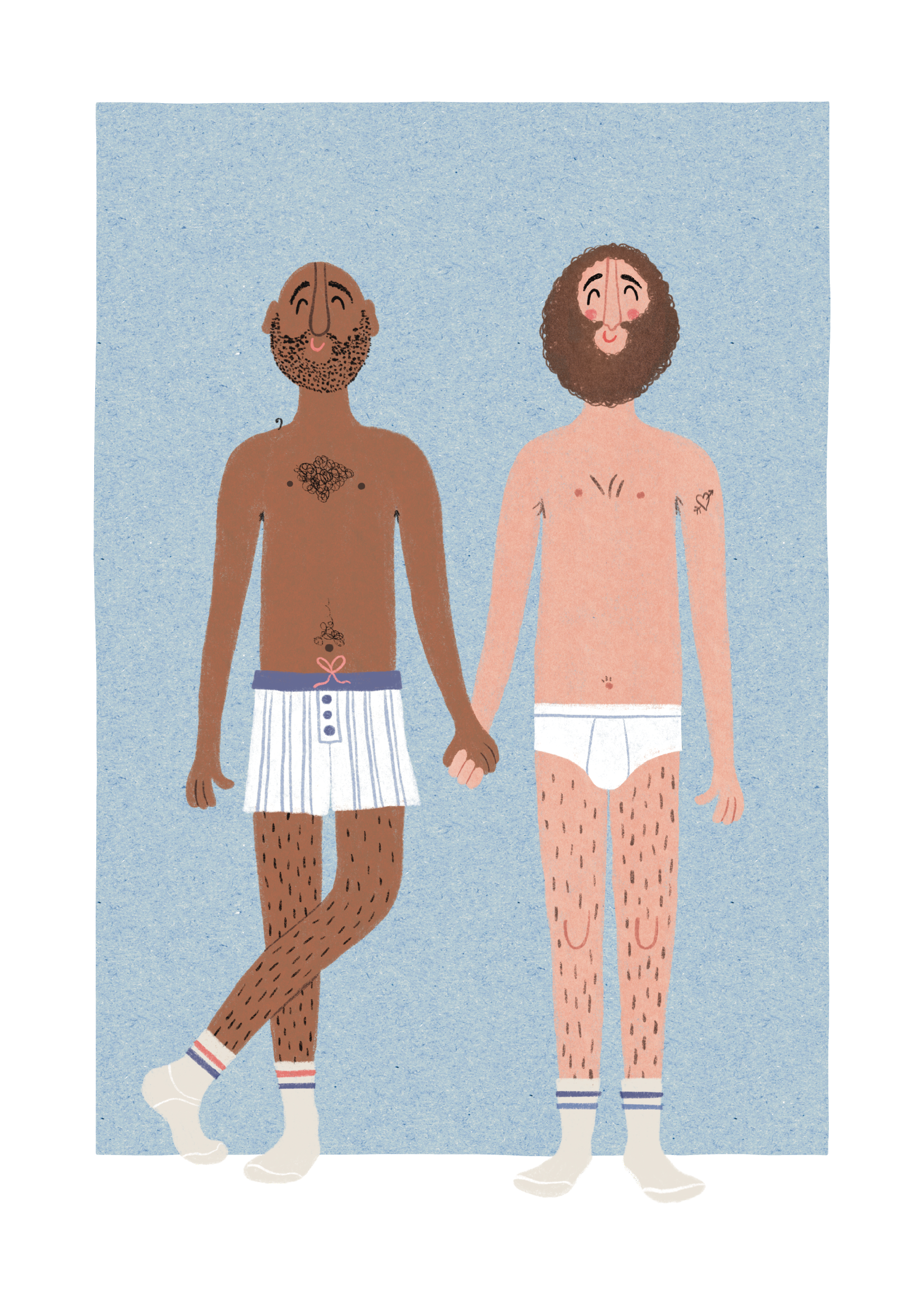 LGBTQ+ kærlighedskort, diversitet og stolthed